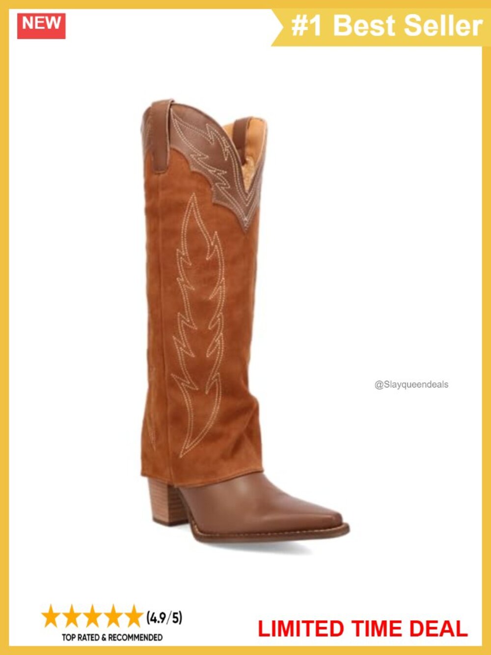 Snip Toe Pull On Knee High Equestrian Boots Leather
